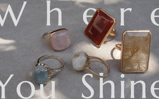 天然石 × 指 = 自分らしさを引き出す、ご褒美ジュエリー