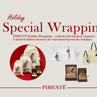 PIMENTĒ ホリデーギフトラッピング｜3サイズのスペシャル仕様を数量限定でご用意しました