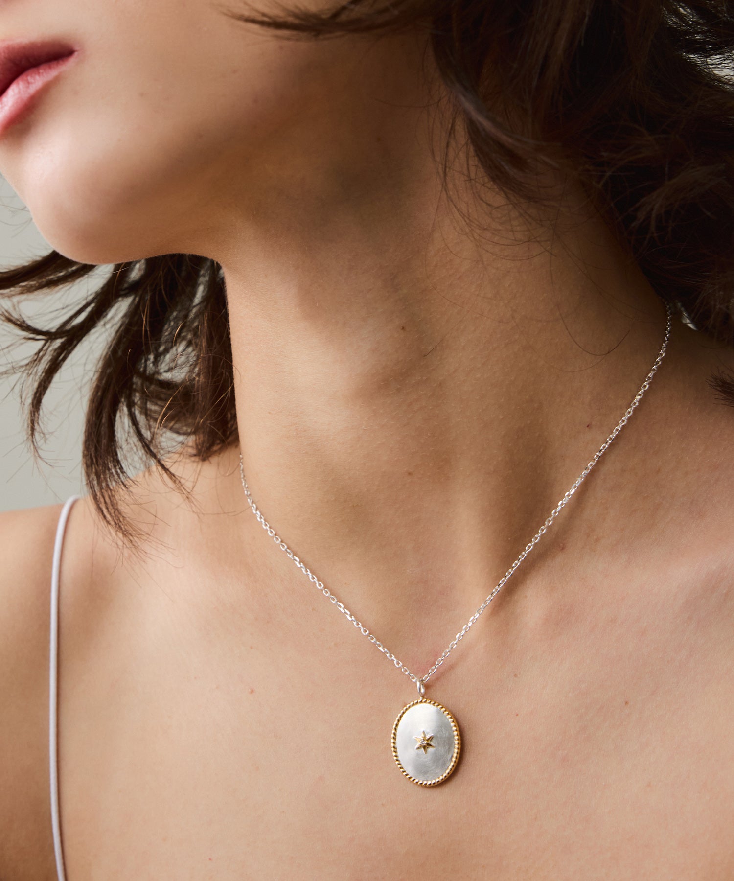 SV925ヒランヤ コンビ ペンダント トップ