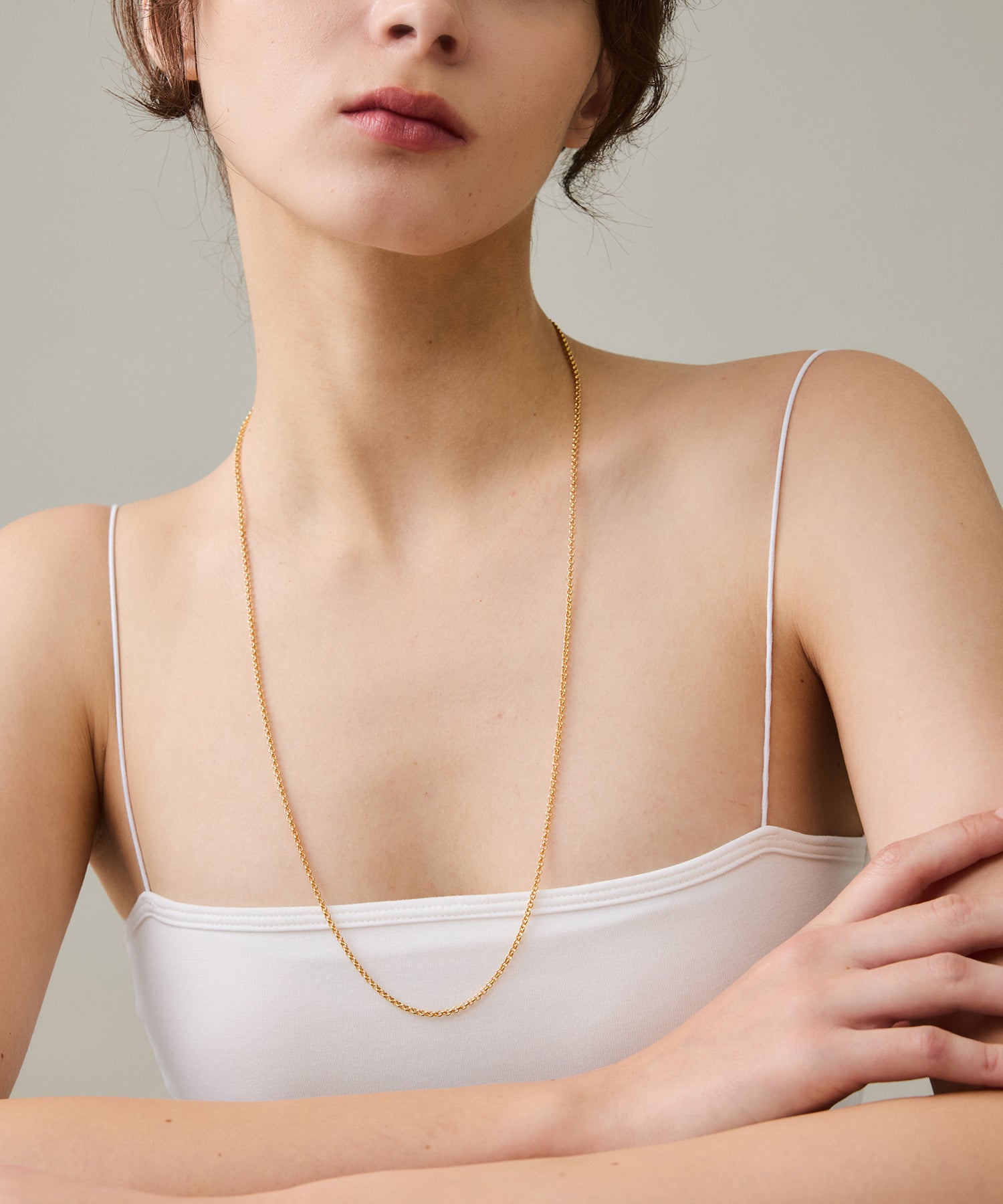 70cm ミニ チェーン ネックレス