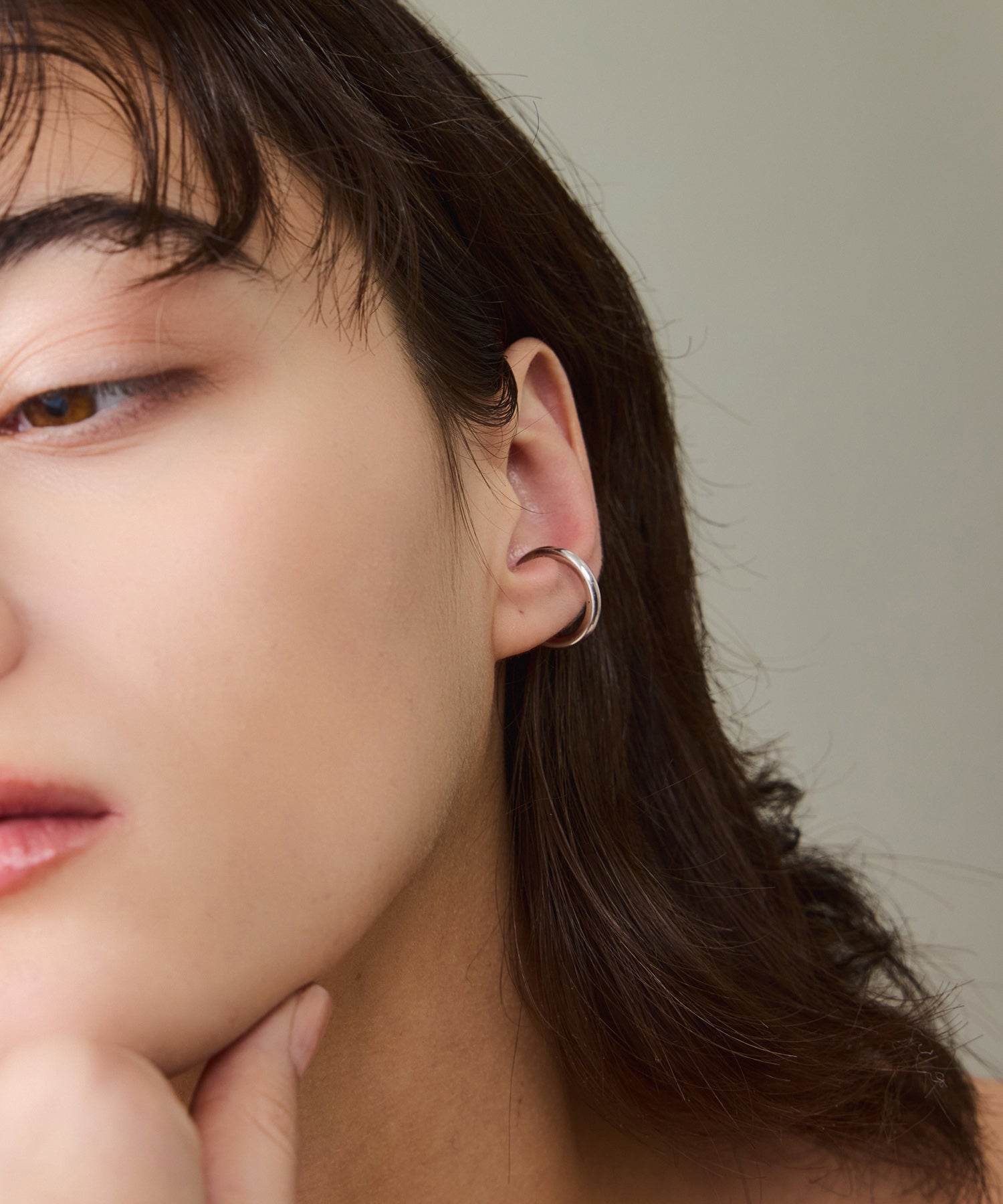 SV925シルバー ミニマム イヤーカフ