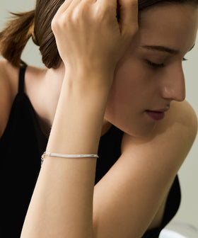 SV925 スネーク シングルチェーン ブレスレット