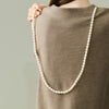 115cm パール ロング ネックレス NEW