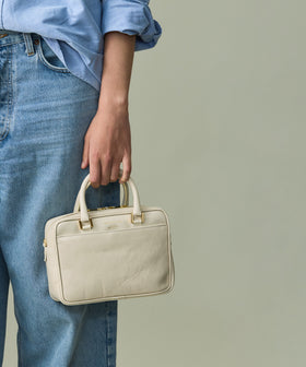 スクエア ミニ ボストンバッグ