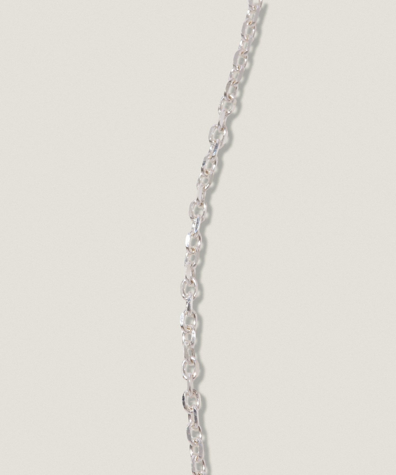 SV925 40cm スモール ケーブルチェーン ネックレス