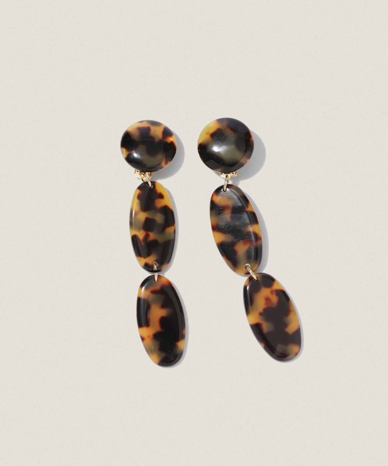 ベッコウ 3 pcs イヤリング