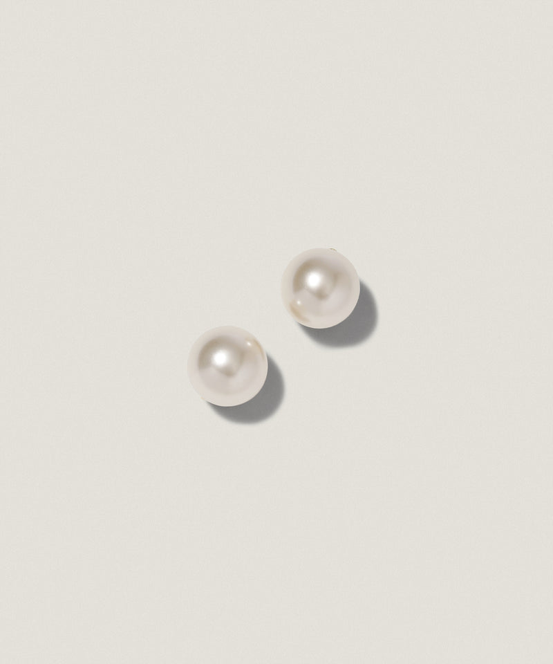 20mm パール イヤリング