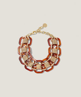 スクエア ベッコウ チョーカー