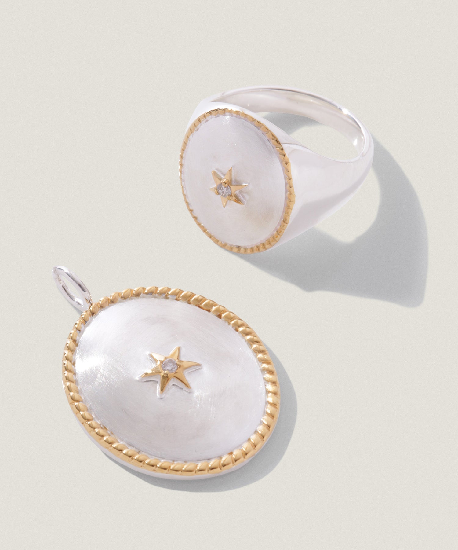 SV925ヒランヤ コンビ ペンダント トップ