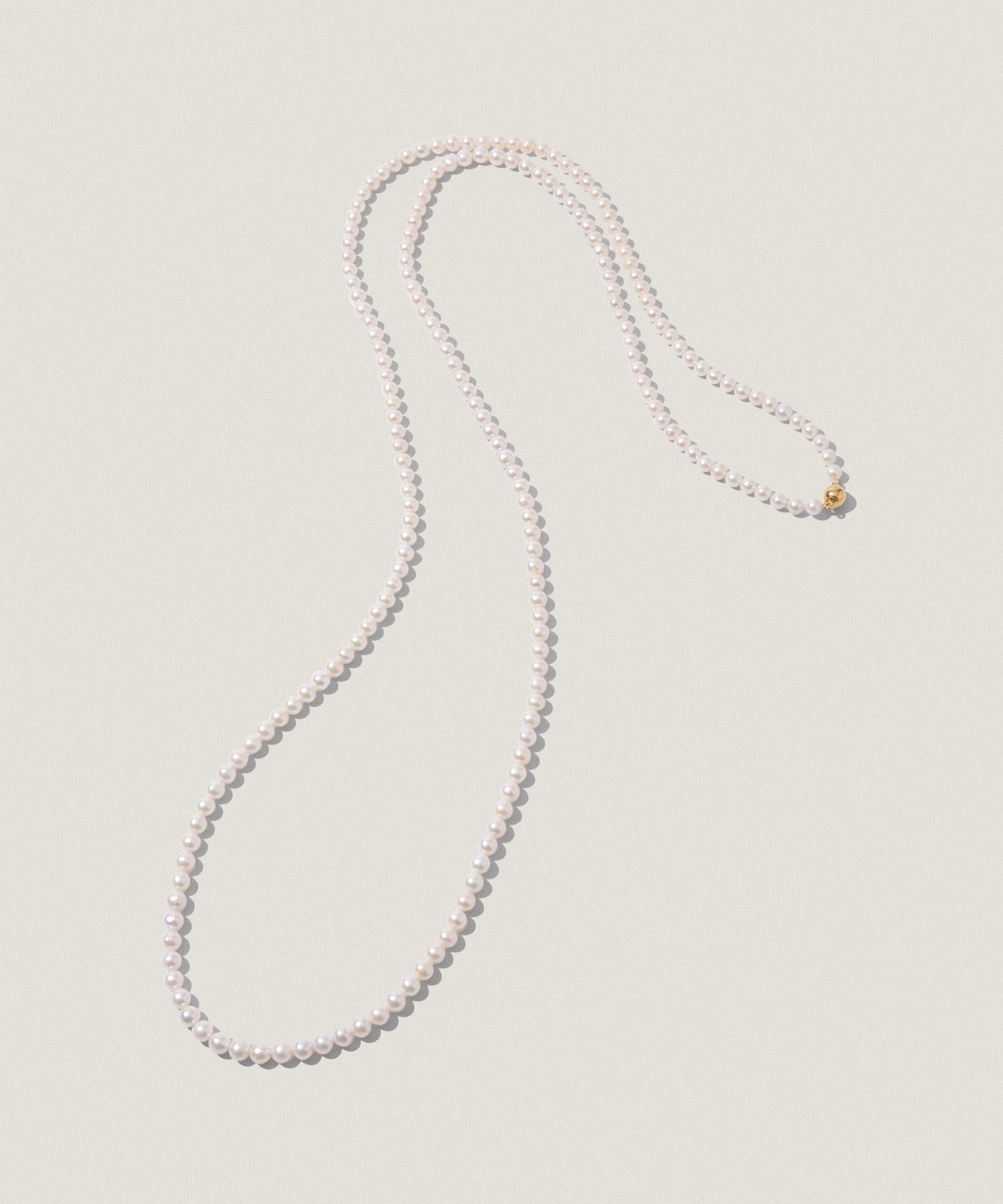 120cm 5mmパール ネックレス