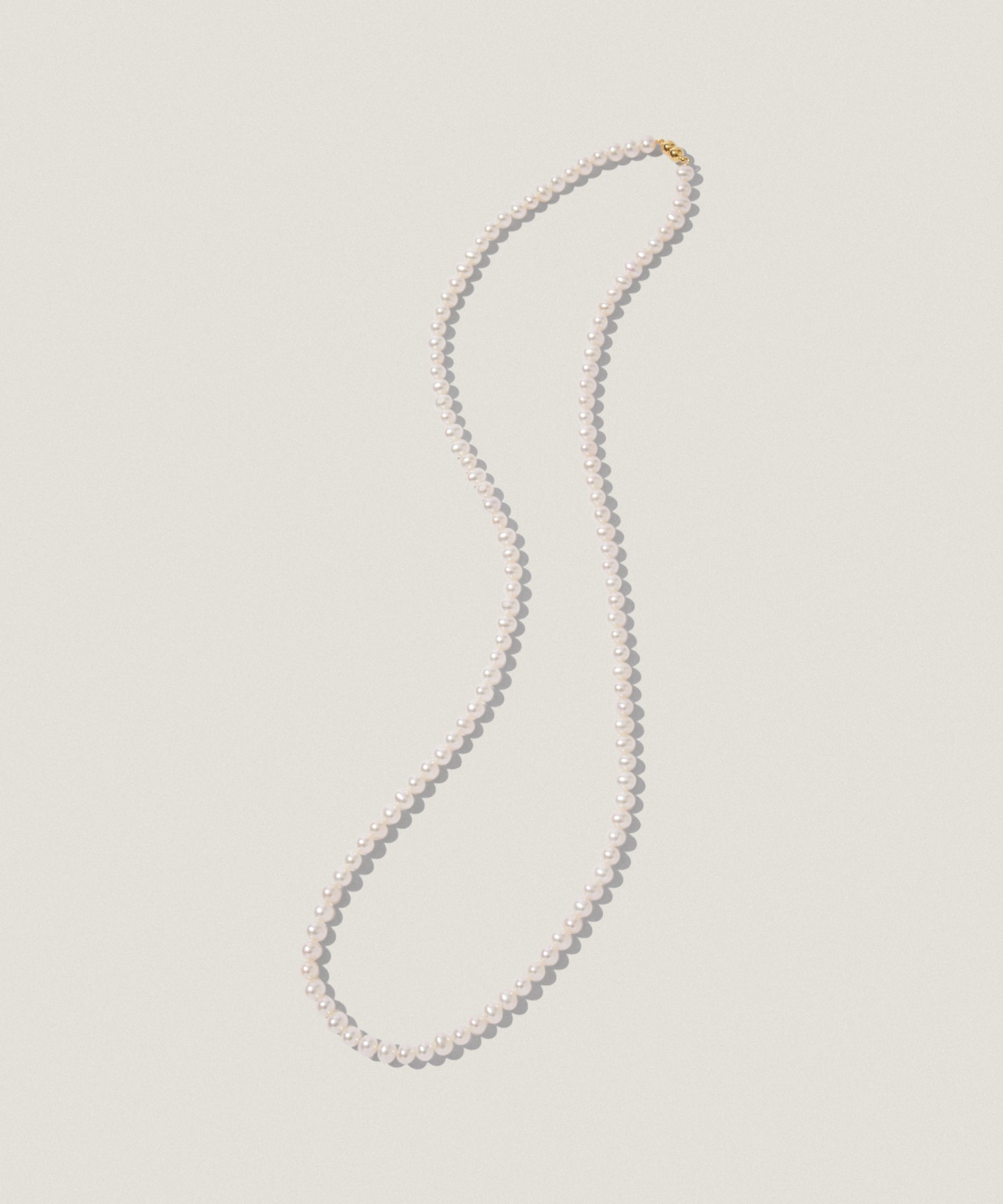 80cm 6mmパール ネックレス