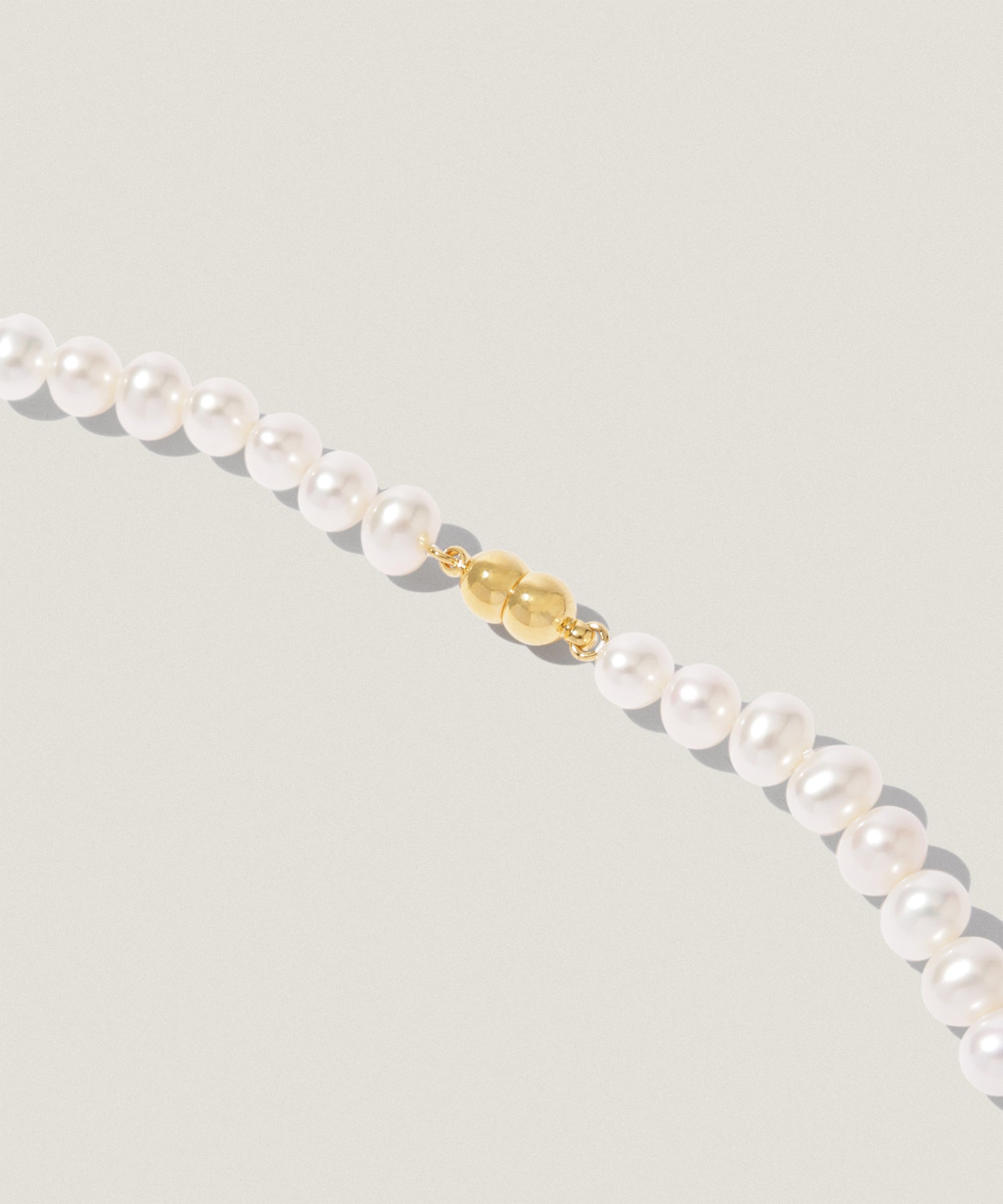 80cm 6mmパール ネックレス