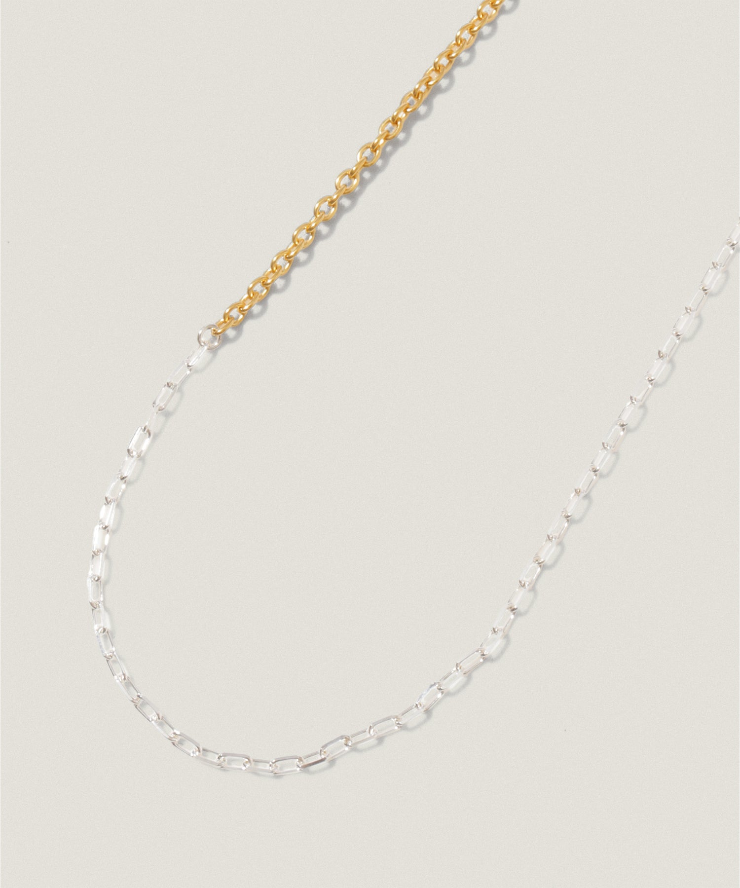 60cm コンビ チェーン ネックレス 《NAOKO OKUSA × PIMENTÉ》