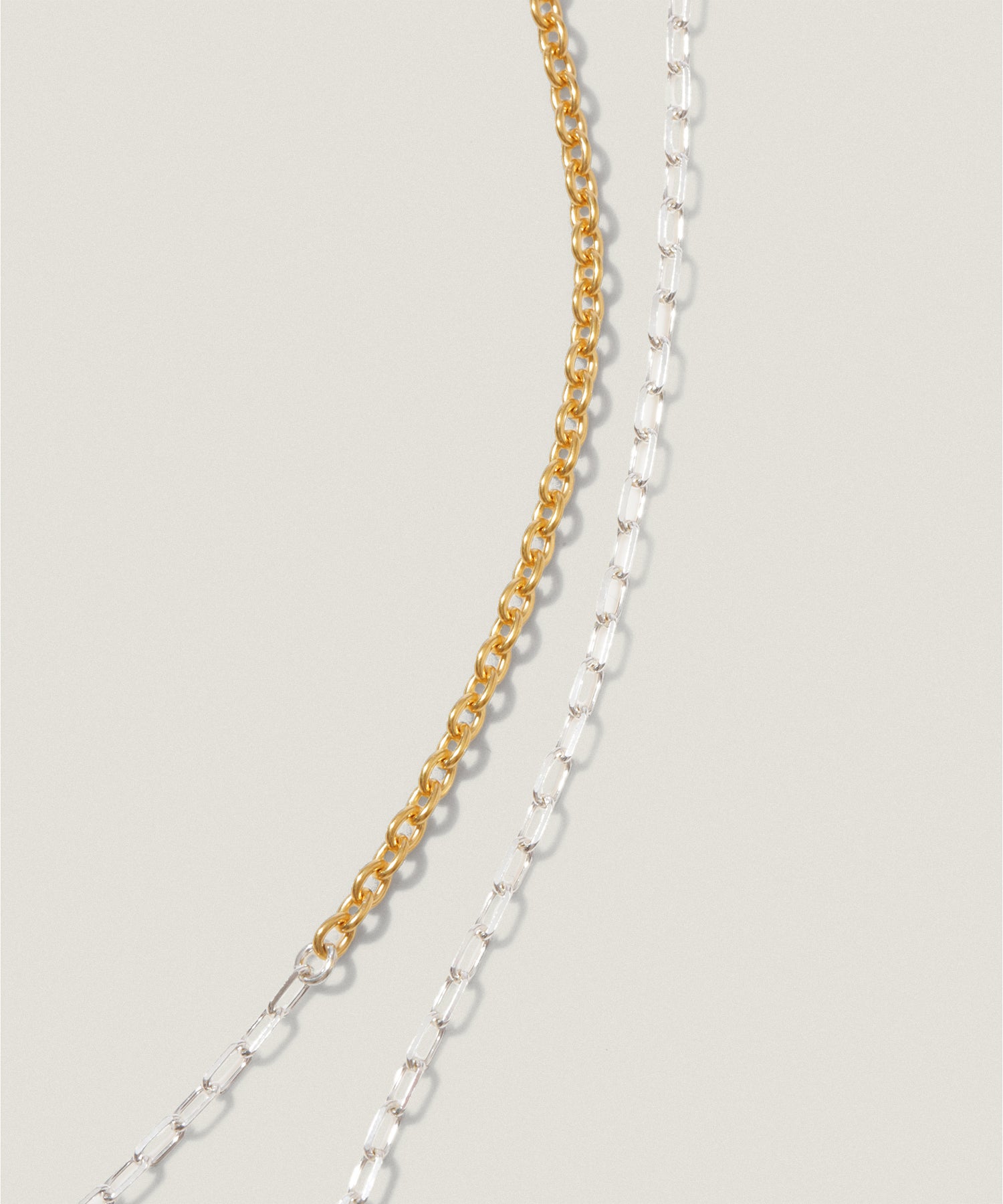 60cm コンビ チェーン ネックレス 《NAOKO OKUSA × PIMENTÉ》