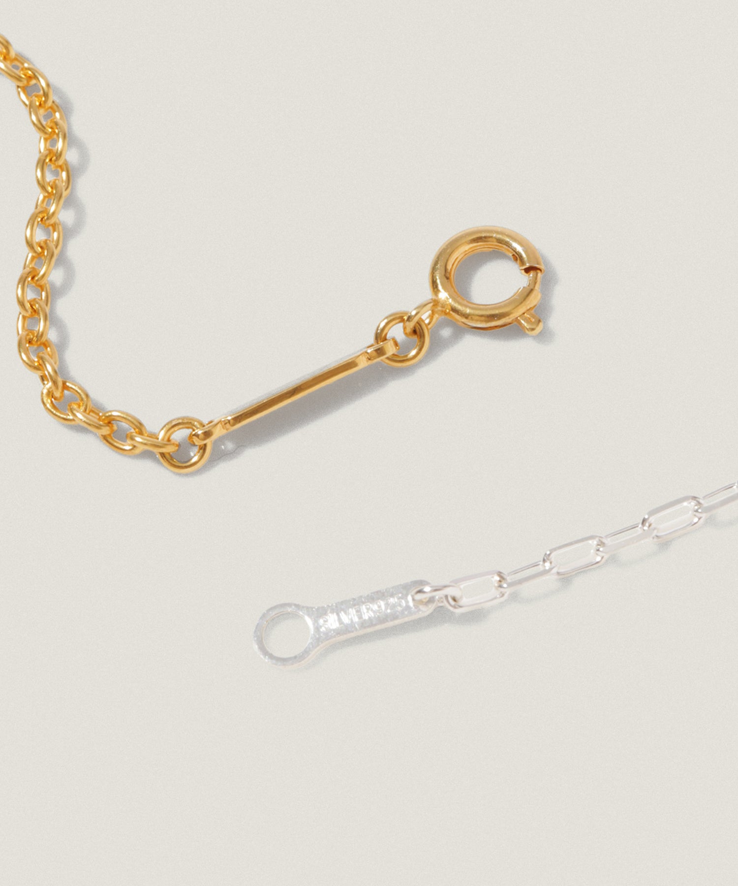 60cm コンビ チェーン ネックレス 《NAOKO OKUSA × PIMENTÉ》