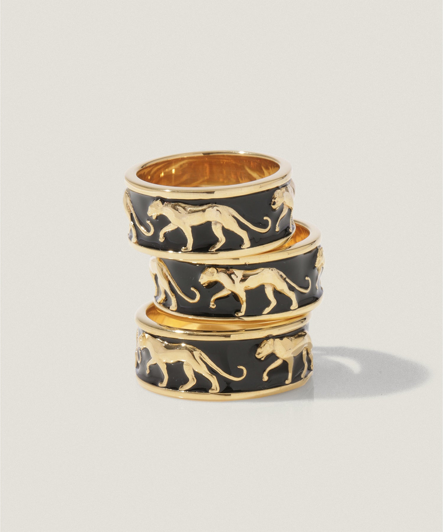 レオパード バンド リング 《NAOKO OKUSA × PIMENTÉ》