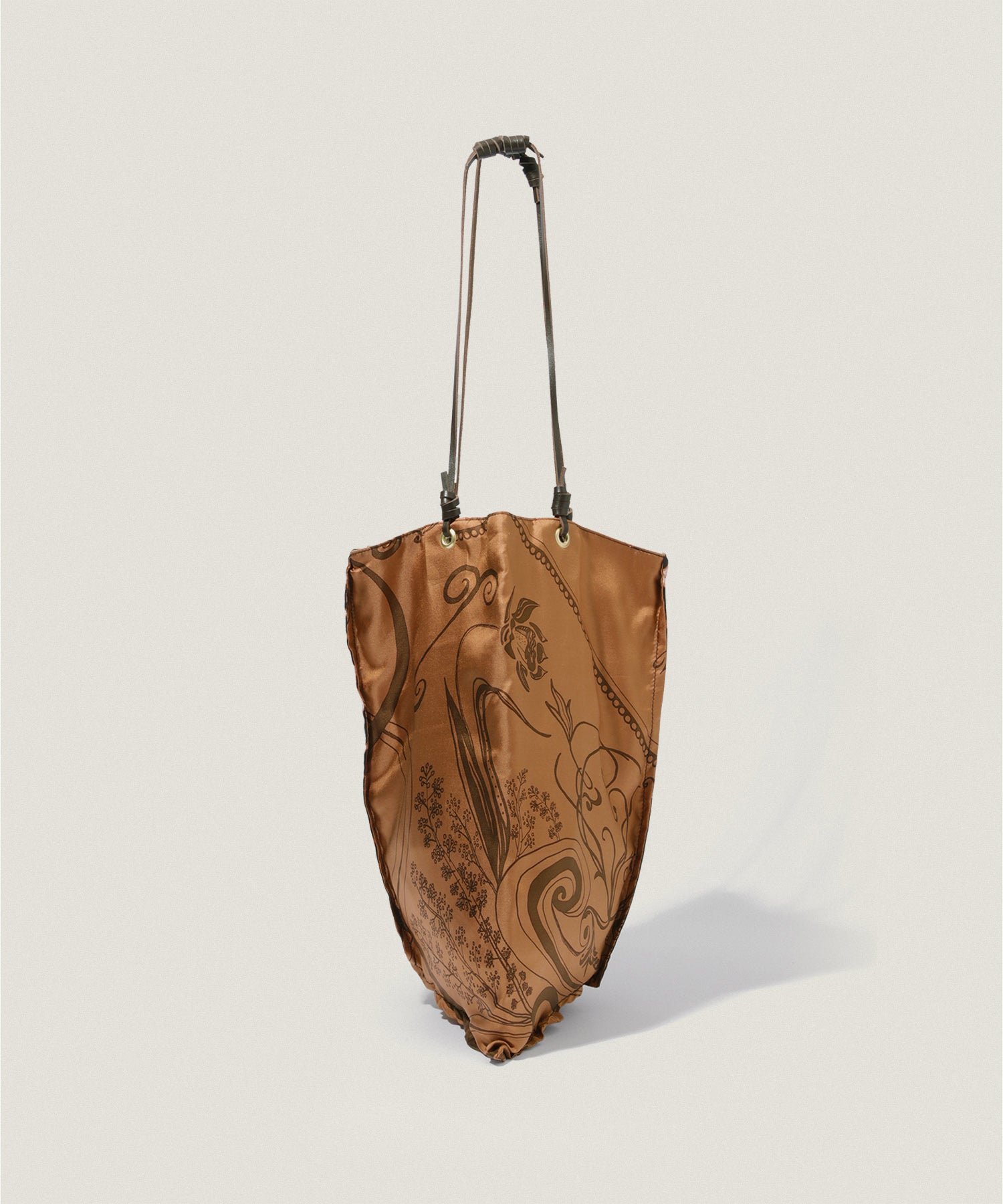 新品未使用 ピモンテPMT刺繍 ベージュエコバッグ