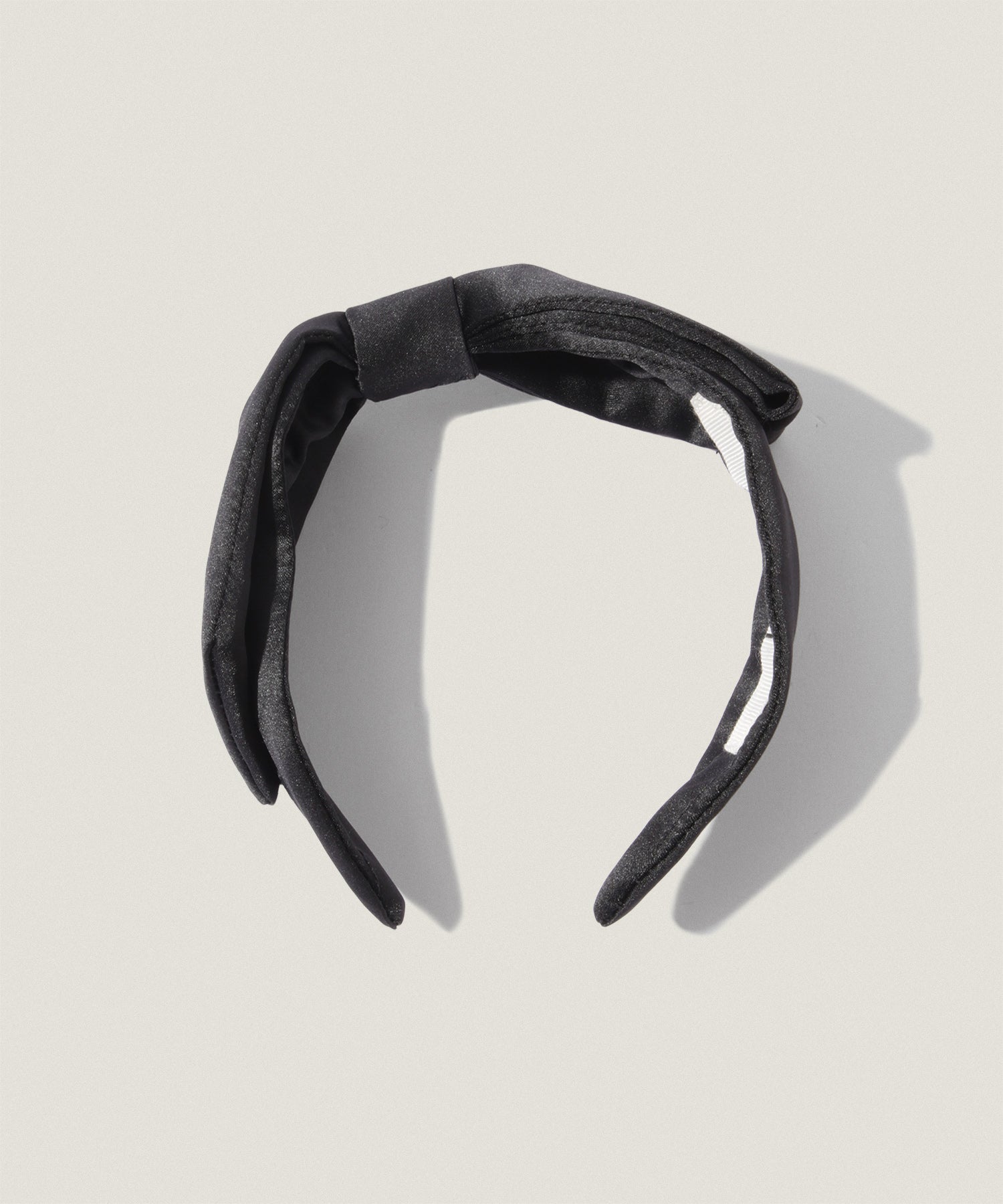 サテン リボン カチューシャ