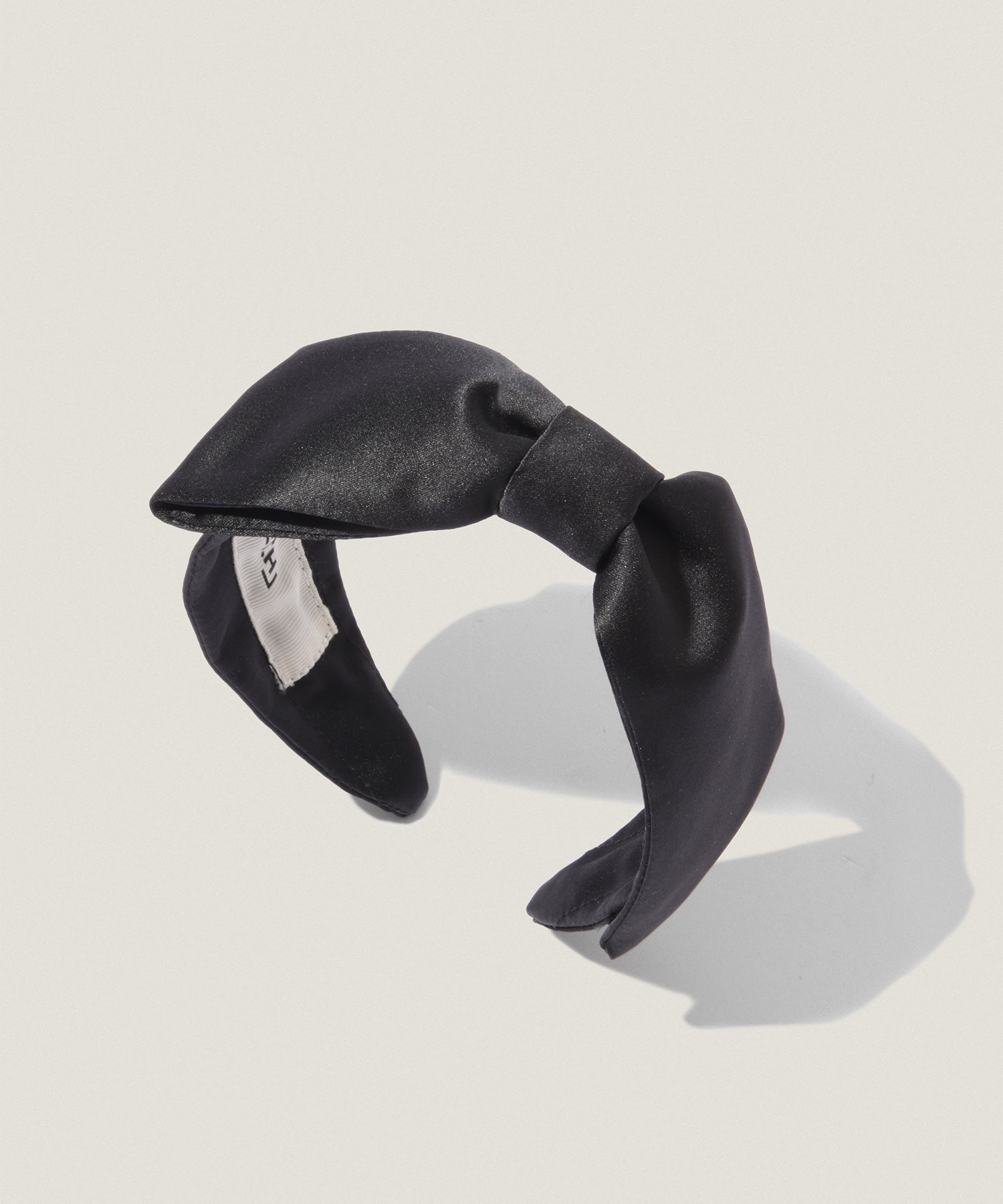 サテン リボン カチューシャ