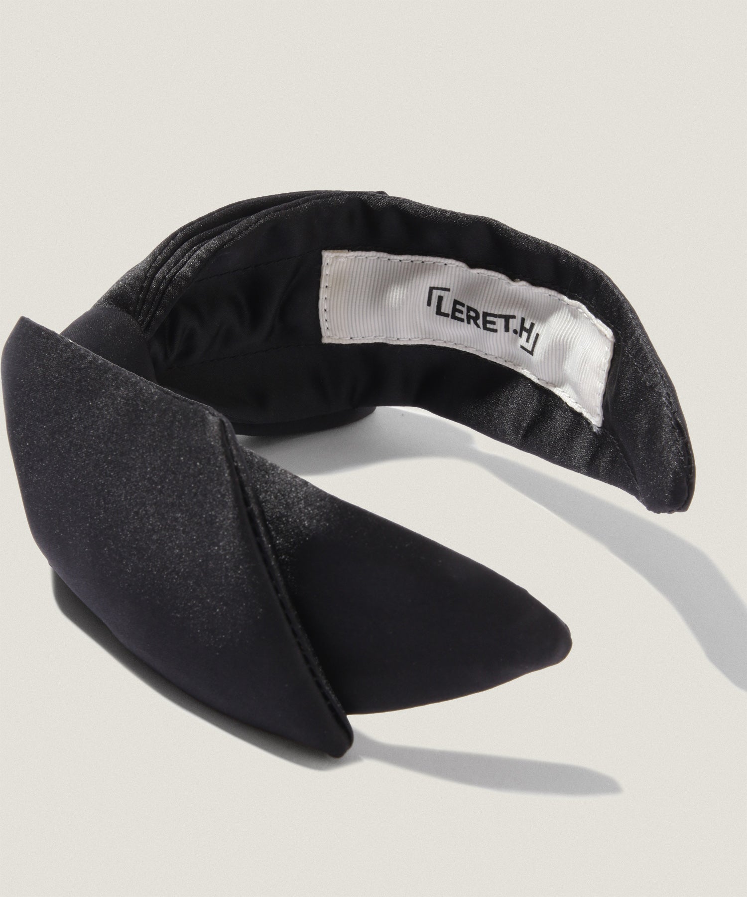 サテン リボン カチューシャ