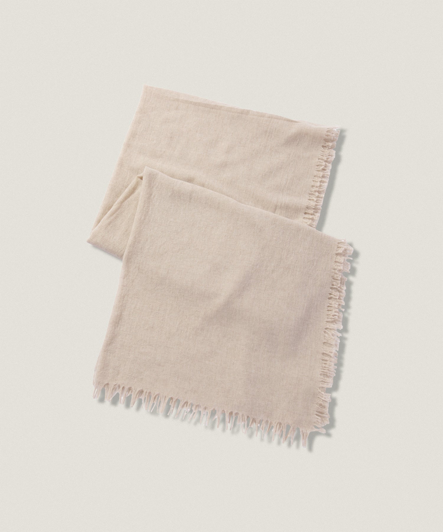 ファイン ラム エアリー ソリッド ウール ストール