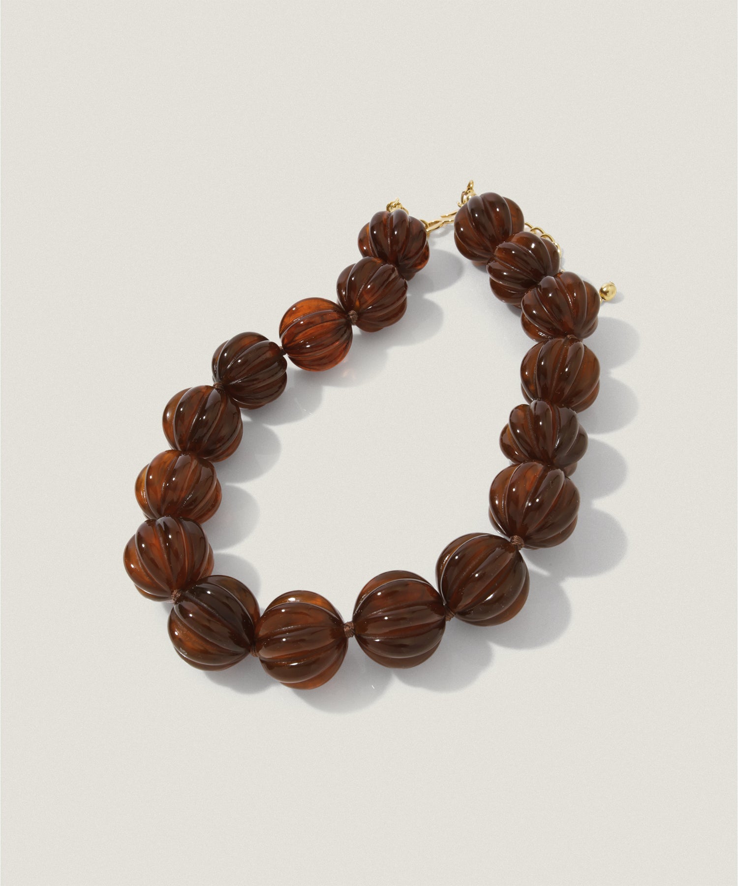 ボール ビーズ ネックレス