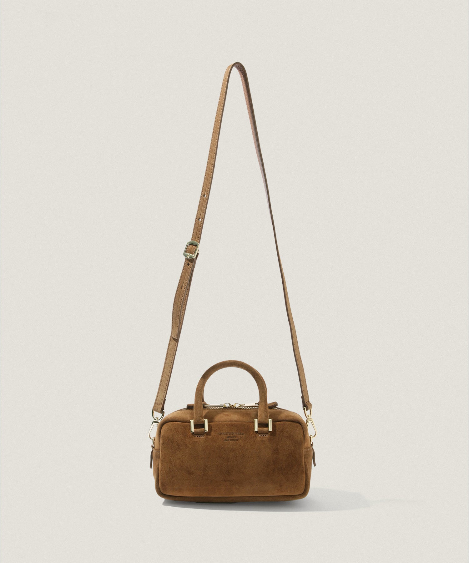 スエード ミニ ２WAY ショルダーバッグ