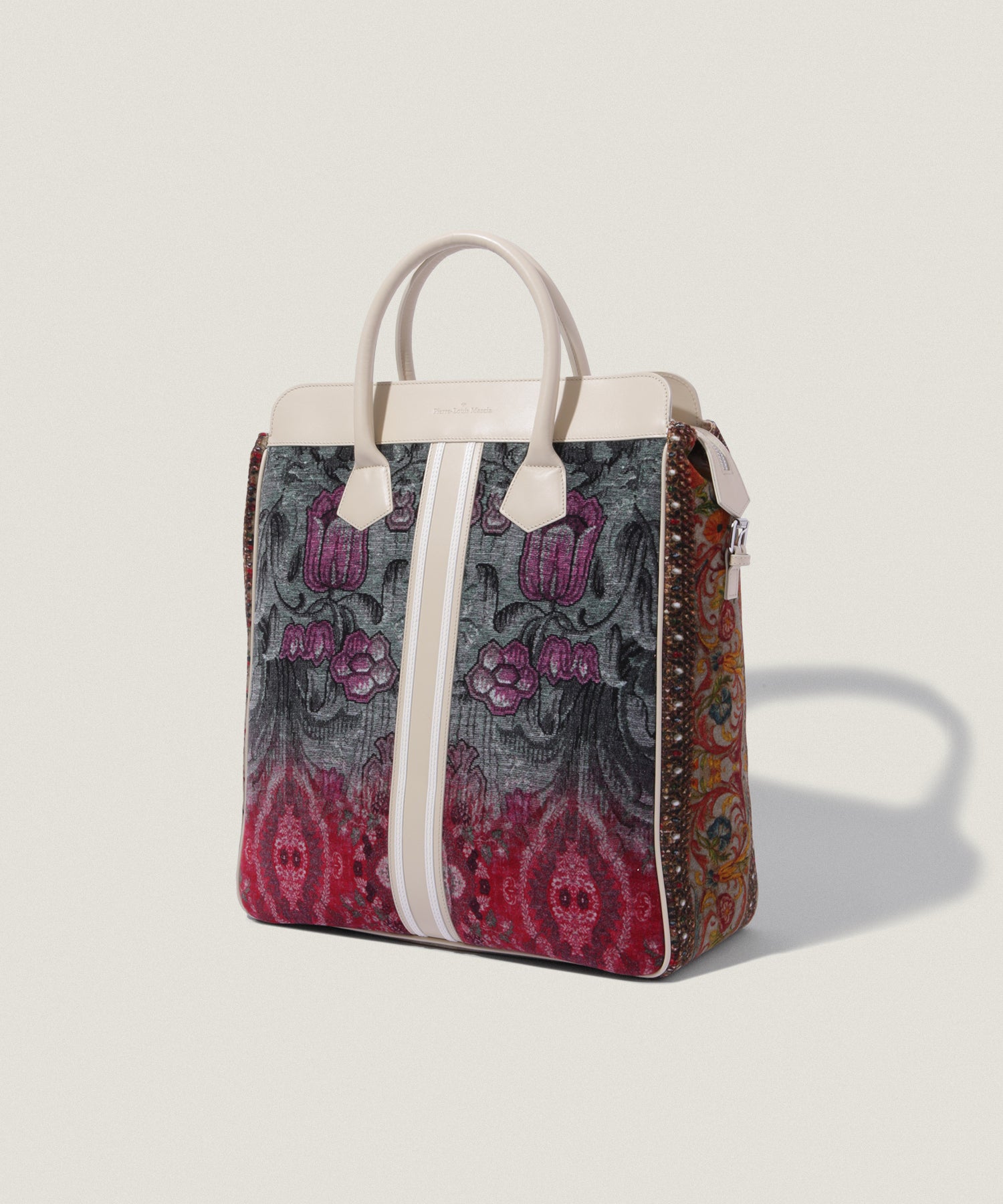 レザー コンビ トートバッグ