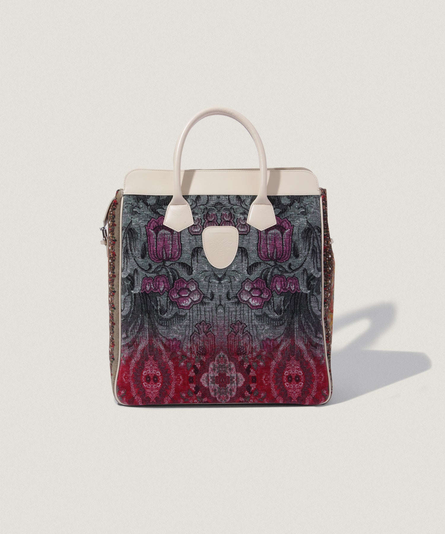 レザー コンビ トートバッグ