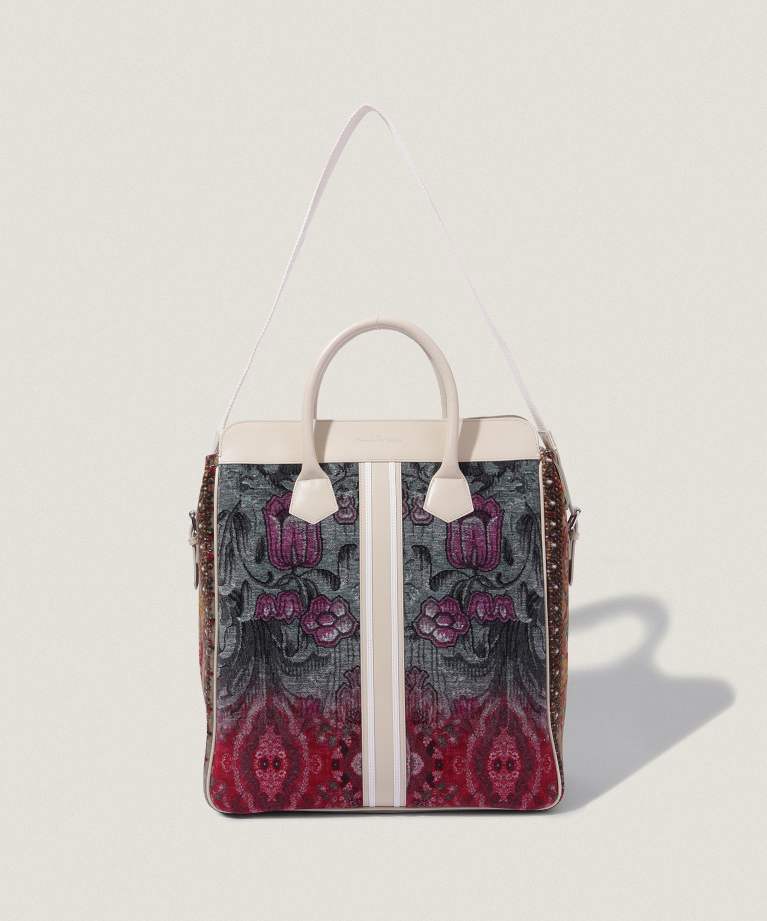 レザー コンビ トートバッグ