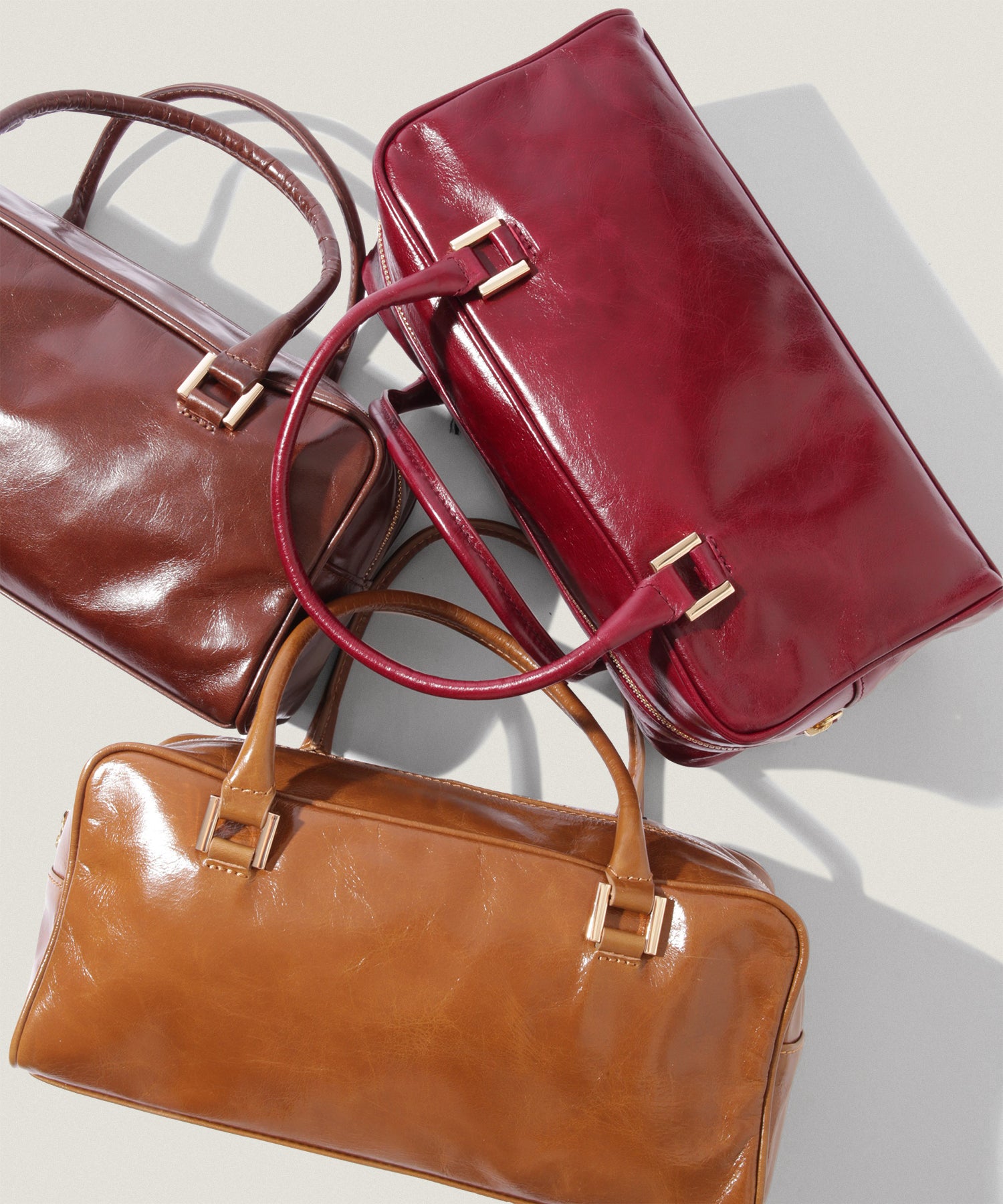 スクエア ボストン バッグ 3