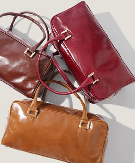 スクエア ボストン バッグ 3