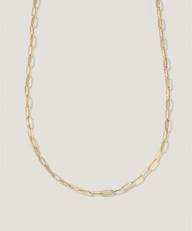 K18 50cm クリップ チェーン ネックレス