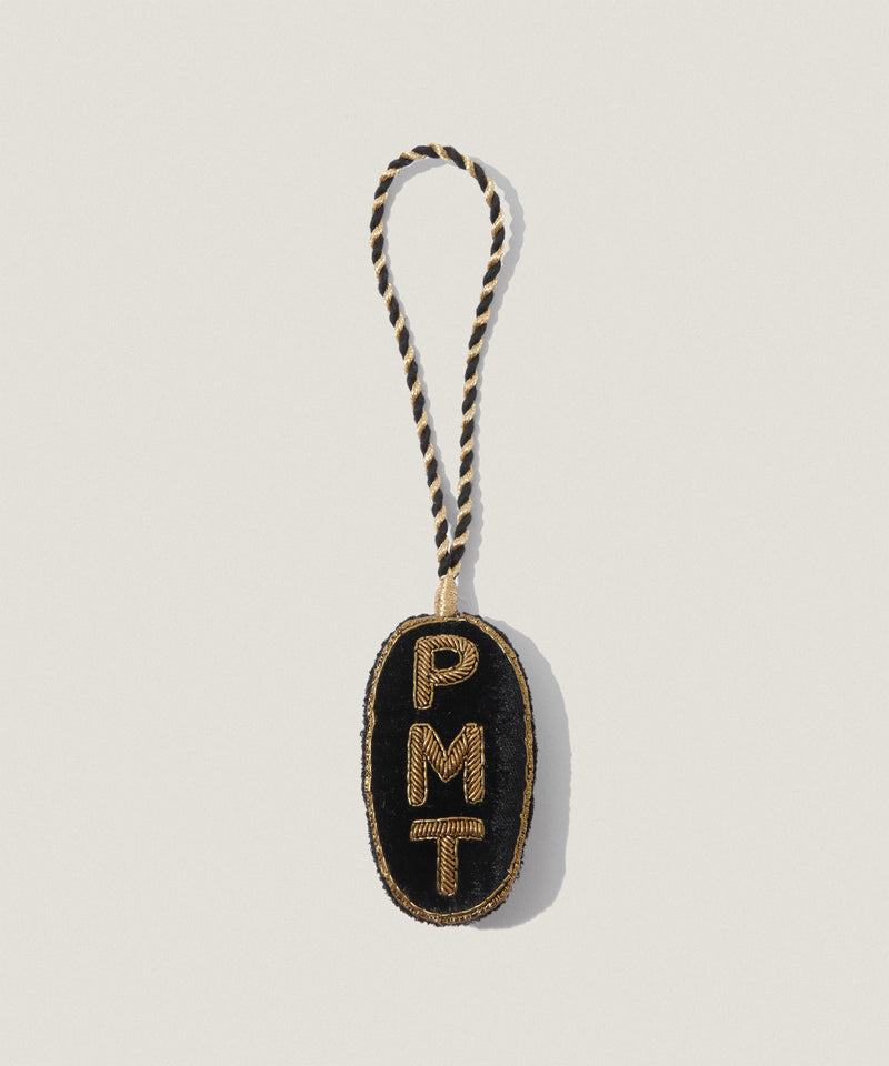 バッグチャーム PMT ロゴ